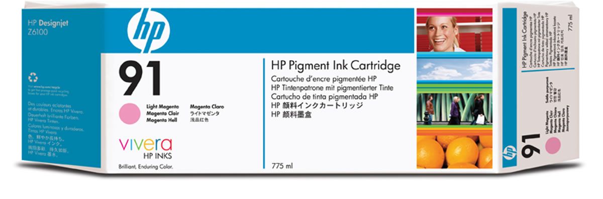 HP 91 magenta